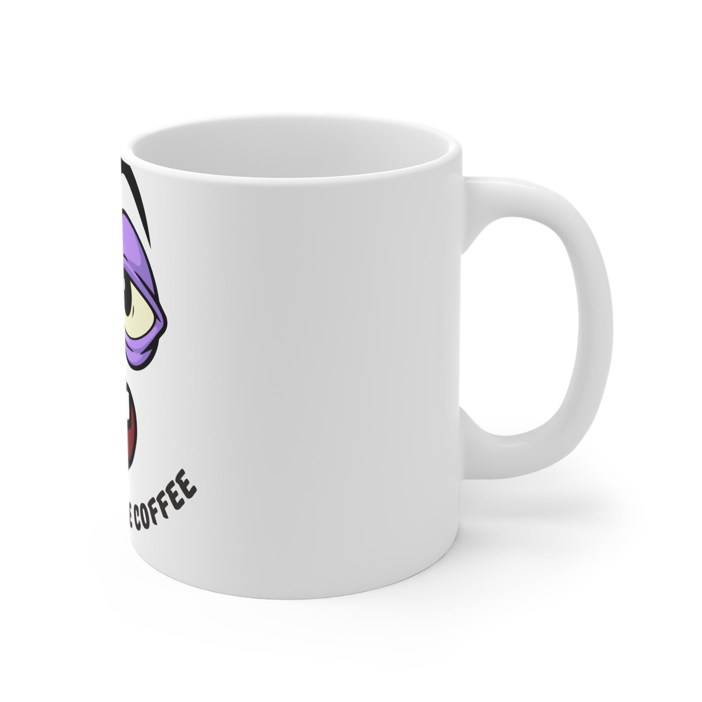 Mug 11oz Fangs for the Coffee Vampire Fang Lover Gift