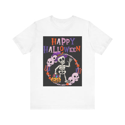 Halloween Skeleton Unisex Tee