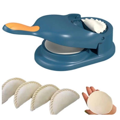 New 2 In 1 Dumpling Maker Dumpling Mold Dumpling Skin Wrapper Mould Dough Press Maker Kitchen Dumpling Noodles Making Tool