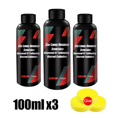 Car Headlight Polishing Agent - Scratch Remover & Repair Fluid | Headlight Renewal Polish & Maintenance Liquid Kit