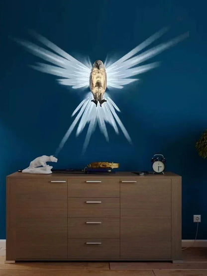 Enchanted Owl Wall Projector Lamp