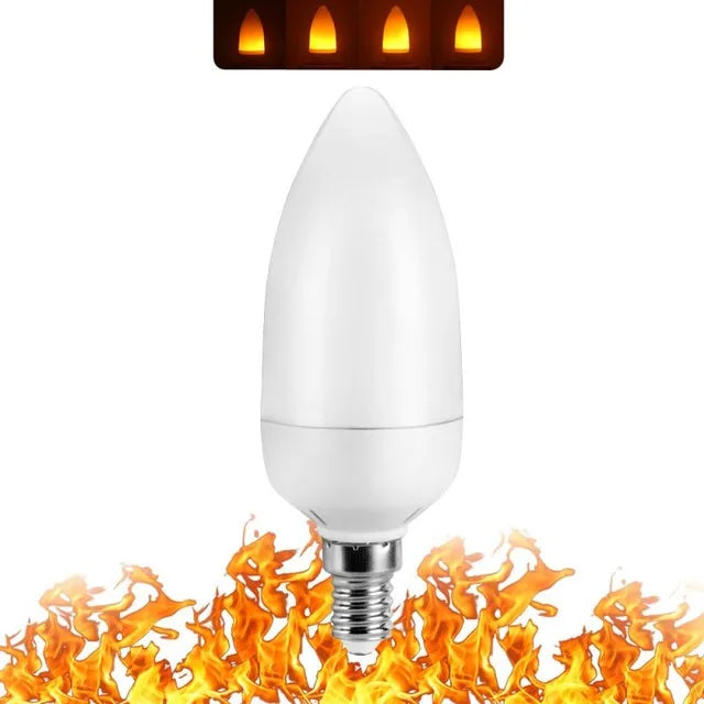 Dynamic Flame LED Light Bulb