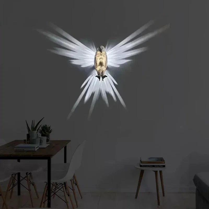 Enchanted Owl Wall Projector Lamp