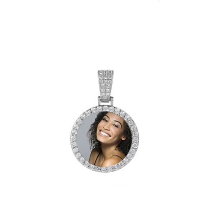 Bling Memory Medallion Necklace