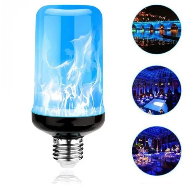 Dynamic Flame LED Light Bulb