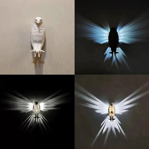 Enchanted Owl Wall Projector Lamp