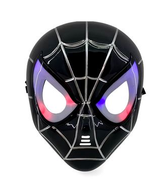 Disney Anime Spider-Man LED Light Mask - Cool Cartoon Iron Man & Captain America Costume Prop | Kids Party and Performance Gift