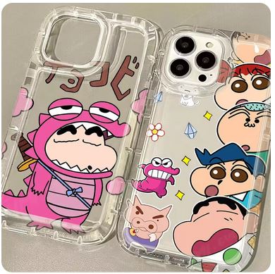 C-Crayon S-ShinChan Phone Case - For Samsung Galaxy S24 Ultra, S23, S22, S21 FE, S20 Plus, Note 20, A34, A54, A33, A53 Back Cover