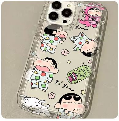 C-Crayon S-ShinChan Phone Case - For Samsung Galaxy S24 Ultra, S23, S22, S21 FE, S20 Plus, Note 20, A34, A54, A33, A53 Back Cover