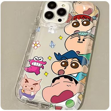 C-Crayon S-ShinChan Phone Case - For Samsung Galaxy S24 Ultra, S23, S22, S21 FE, S20 Plus, Note 20, A34, A54, A33, A53 Back Cover