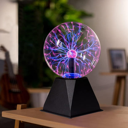 Mcoplus 8 Inch Plasma Ball – Touch & Sound Sensitive Plasma Lamp for Parties, Home Decor, Gifts & More